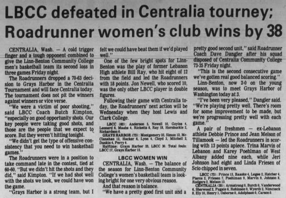 1979 12-08 Linda at LBCC Albany Dem Herald page 20